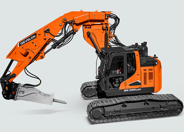 Develon DX235RTF-7 для роботи в тунелях